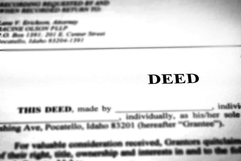 What is a Deed When Selling Your House?